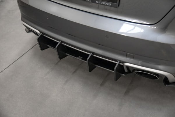 MAXTON DESIGN - Racing Durability Zadný difúzor V.2 Audi RS3 8V Sportback , – Obrázok 5