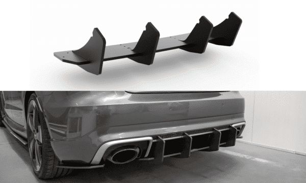 MAXTON DESIGN - Racing Durability Zadný difúzor V.2 Audi RS3 8V Sportback ,