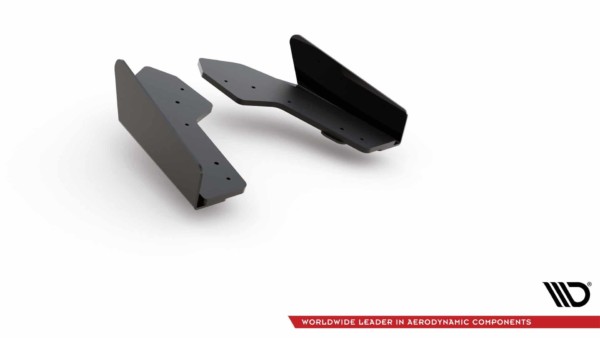 MAXTON DESIGN - Racing Durability Bočné difúzory zadného náraznika + Splitre Audi RS3 8V Sportback , Black + Gloss Flaps – Obrázok 8