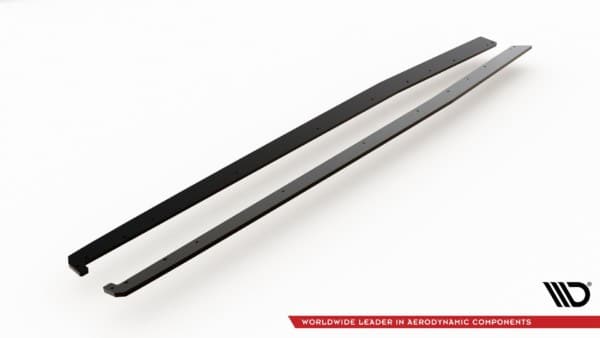 MAXTON DESIGN - Racing Durability Lišty pod prahy Audi RS3 8V Sportback , Black – Obrázok 7