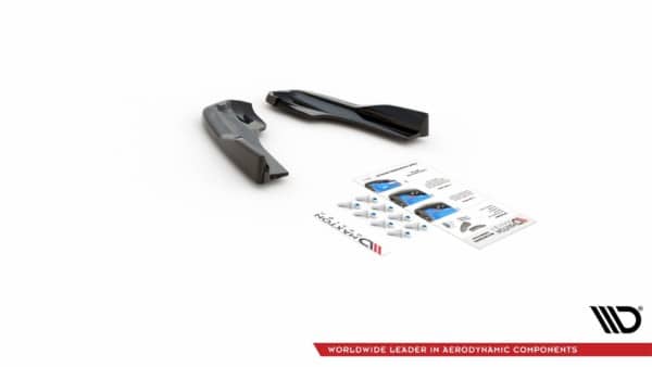 MAXTON DESIGN - Bočné difúzory zadného náraznika V.3 Ford Focus ST Mk4 , Čierny lesk – Obrázok 7