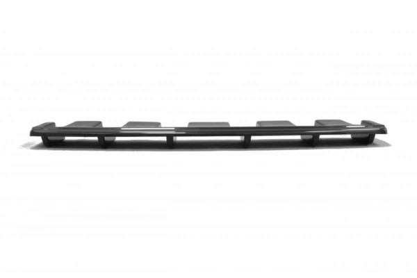 MAXTON DESIGN - Stredový spoiler pod zadný náraznik AUDI S6 C7 AVANT (with vertical bars) , Čierny lesk 1016 – Obrázok 3