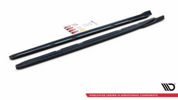 MAXTON DESIGN - Lišty pod prahy V.4 Seat Leon Cupra / FR Mk3 FL , Čierny lesk 

, – Obrázok 8