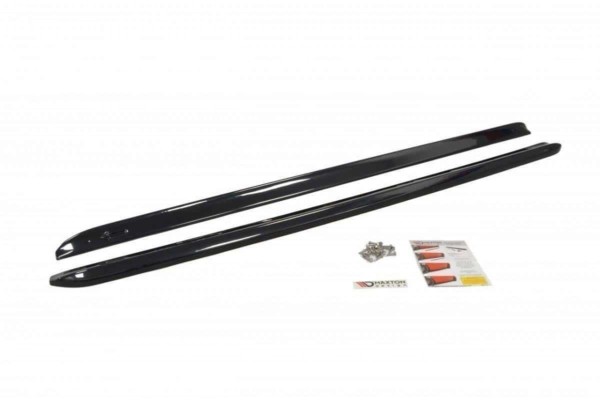 MAXTON DESIGN - Lišty pod prahy AUDI S3 8L , 
Čierny lesk – Obrázok 6