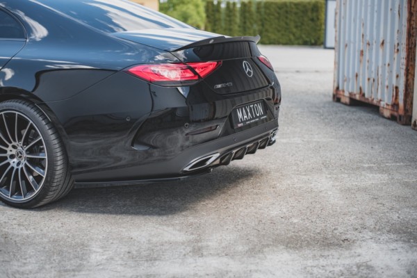 MAXTON DESIGN - Predlženie spoilera  Mercedes-Benz CLS AMG-Line C257 , 
Čierny lesk 

, – Obrázok 3