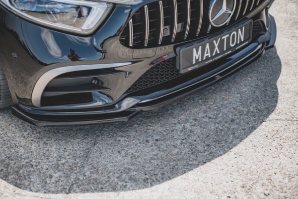 MAXTON DESIGN - Spoiler pod Predný náraznik   V.1 Mercedes-Benz CLS AMG-Line C257 , Čierny lesk 


, – Obrázok 3