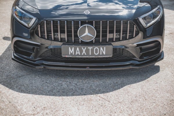 MAXTON DESIGN - Spoiler pod Predný náraznik   V.1 Mercedes-Benz CLS AMG-Line C257 , Čierny lesk 


, – Obrázok 4