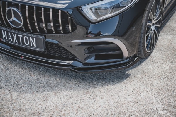 MAXTON DESIGN - Spoiler pod Predný náraznik   V.1 Mercedes-Benz CLS AMG-Line C257 , Čierny lesk 


, – Obrázok 5