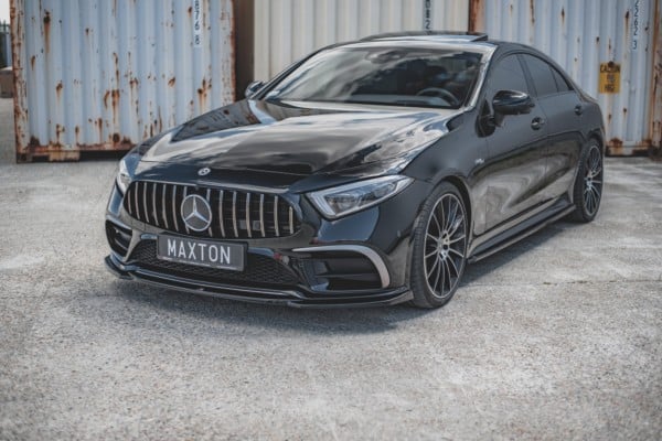 MAXTON DESIGN - Spoiler pod Predný náraznik   V.1 Mercedes-Benz CLS AMG-Line C257 , Čierny lesk 


, – Obrázok 6