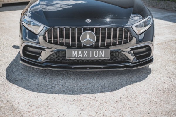 MAXTON DESIGN - Spoiler pod Predný náraznik   V.2 Mercedes-Benz CLS AMG-Line C257 , Čierny lesk 


, – Obrázok 2