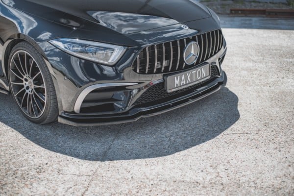 MAXTON DESIGN - Spoiler pod Predný náraznik   V.2 Mercedes-Benz CLS AMG-Line C257 , Čierny lesk 


, – Obrázok 3