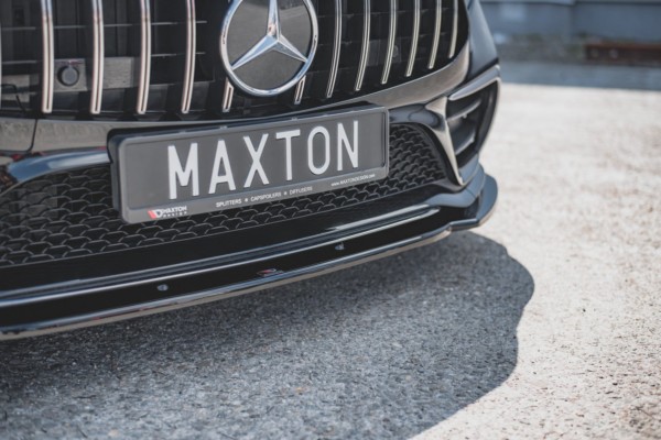 MAXTON DESIGN - Spoiler pod Predný náraznik   V.2 Mercedes-Benz CLS AMG-Line C257 , Čierny lesk 


, – Obrázok 4