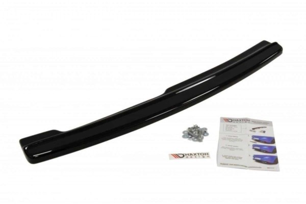 MAXTON DESIGN - Stredový spoiler pod zadný náraznik for vhodné pre BMW 3 E92 MPACK , Čierny lesk 1024 – Obrázok 3