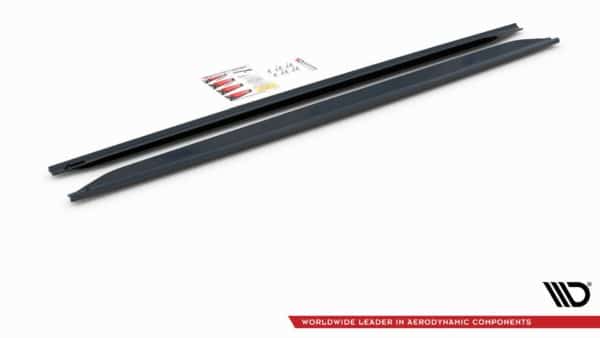 MAXTON DESIGN - Lišty pod prahy Audi RS4 B7 , Čierny lesk – Obrázok 9