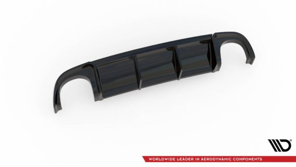 MAXTON DESIGN - Difúzor zadného náraznika  Audi RS4 B7 , 
Čierny lesk 
 
, – Obrázok 8