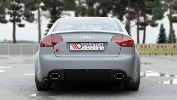MAXTON DESIGN - Difúzor zadného náraznika  Audi RS4 B7 , 
Čierny lesk 
 
, – Obrázok 4