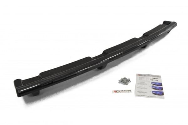 MAXTON DESIGN - Stredový spoiler pod zadný náraznik for vhodné pre BMW 4 F32 M-PACK (with vertical bars) , Čierny lesk 1026 – Obrázok 2