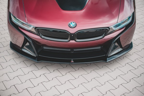 MAXTON DESIGN - Spoiler pod Predný náraznik vhodné pre BMW i8 , Čierny lesk – Obrázok 5