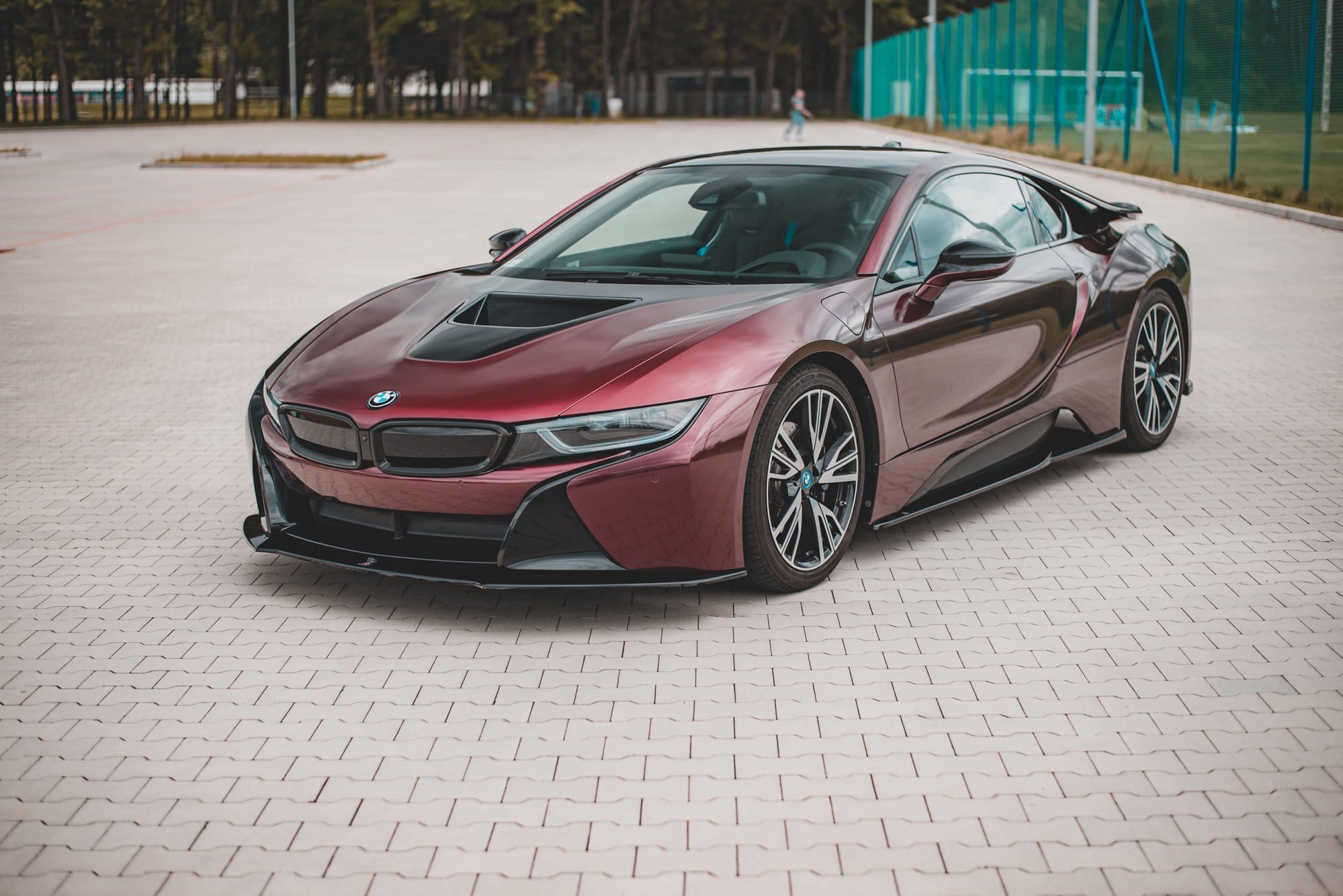 MAXTON DESIGN - Spoiler pod Predný náraznik vhodné pre BMW i8 , Čierny lesk – Obrázok 6