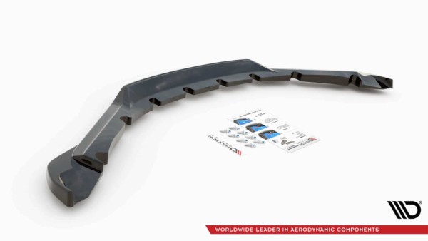 MAXTON DESIGN - Stredový spoiler pod zadný náraznik vhodné pre BMW i8 , Čierny lesk – Obrázok 8
