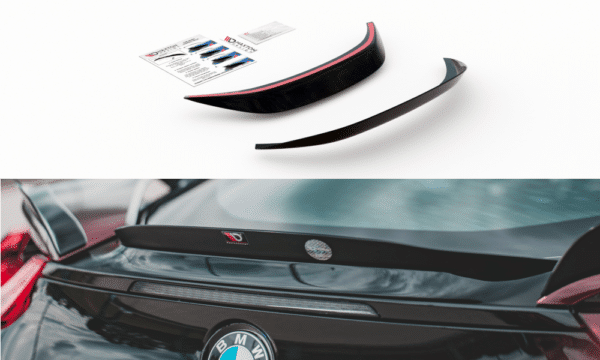 MAXTON DESIGN - Stredový spoiler Spoiler vhodné pre BMW i8 , 
Čierny lesk