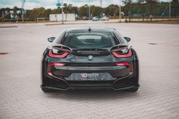 MAXTON DESIGN - Set spoilerov kufra s vhodné pre BMW i8 , 
Čierny lesk 

, – Obrázok 6