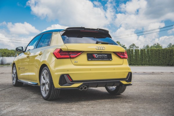 MAXTON DESIGN - Predlženie spoilera  Audi A1 S-Line GB , 
Čierny lesk 

, – Obrázok 6