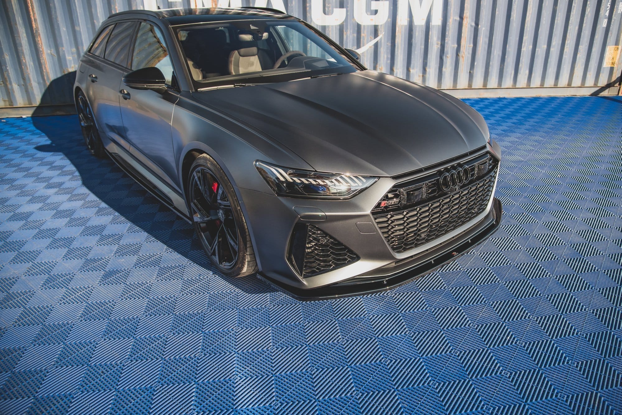 MAXTON DESIGN - Spoiler pod Predný náraznik V.2 Audi RS6 C8 / RS7 C8 , Čierny lesk
, – Obrázok 8