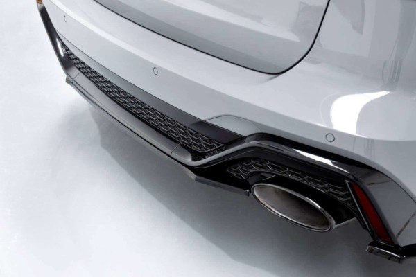 MAXTON DESIGN - Stredový spoiler pod zadný náraznik Audi RS6 C8 / RS7 C8 , Čierny lesk – Obrázok 7