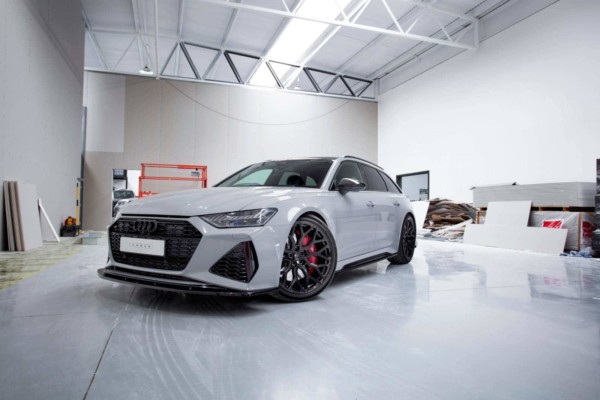 MAXTON DESIGN - Lišty pod prahy V.2 Audi RS6 C8 / RS7 C8 , Čierny lesk – Obrázok 8