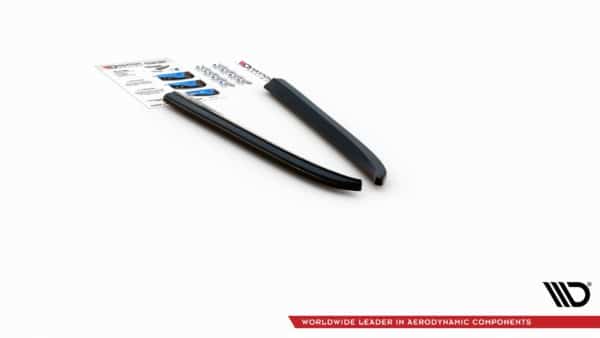 MAXTON DESIGN - Bočné difúzory zadného náraznika Jaguar XJ X351 , Čierny lesk , – Obrázok 7