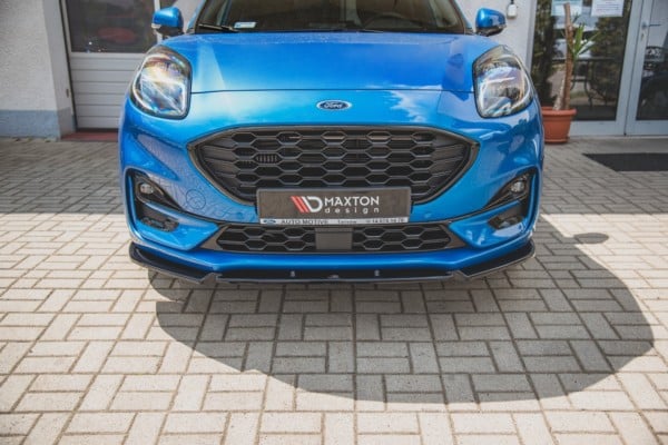MAXTON DESIGN - Spoiler pod Predný náraznik   Ford Puma ST-Line , Čierny lesk – Obrázok 3
