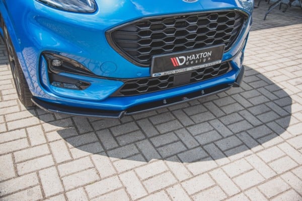 MAXTON DESIGN - Spoiler pod Predný náraznik   Ford Puma ST-Line , Čierny lesk – Obrázok 2