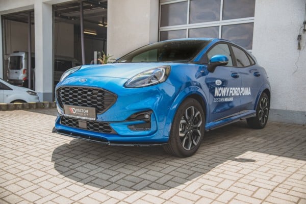 MAXTON DESIGN - Spoiler pod Predný náraznik   Ford Puma ST-Line , Čierny lesk – Obrázok 4