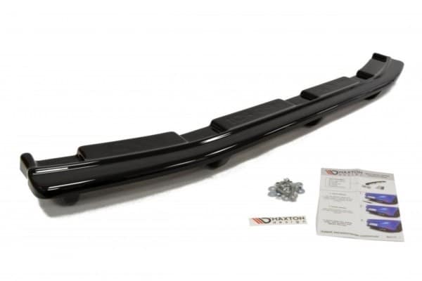 MAXTON DESIGN - Stredový spoiler pod zadný náraznik MAZDA 3 MK2 MPS (with vertical bars) , Čierny lesk 1042 – Obrázok 2