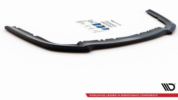 MAXTON DESIGN - Stredový spoiler pod zadný náraznik Ford Mondeo Combi Platinium Mk5 Facelift , Čierny lesk – Obrázok 8