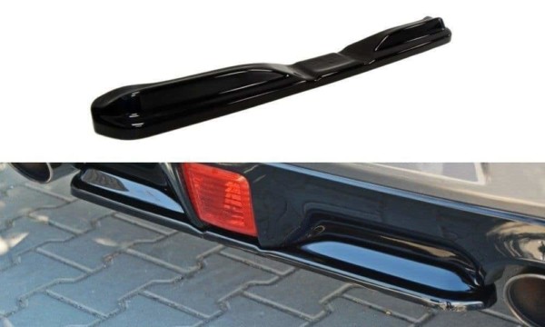 MAXTON DESIGN - Stredový spoiler pod zadný náraznik Nissan 370Z , Čierny lesk 1050