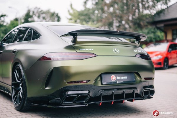 MAXTON DESIGN - Predlženie spoilera  Mercedes-AMG GT 63 S 4 Door-Coupe , 
Čierny lesk 

, – Obrázok 2