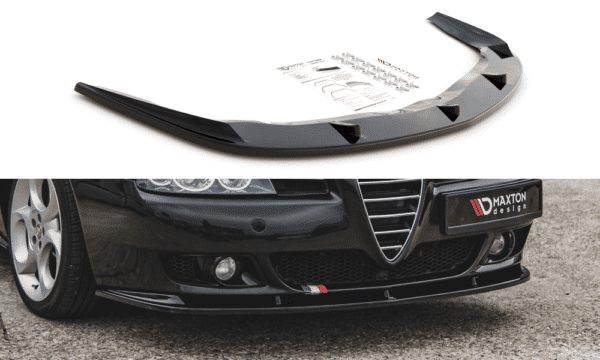 MAXTON DESIGN - Spoiler pod Predný náraznik   Alfa Romeo 156 Facelift , Čierny lesk 


 Plus