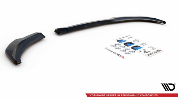 MAXTON DESIGN - Bočné difúzory zadného náraznika Peugeot 207 Sport , Čierny lesk , – Obrázok 6