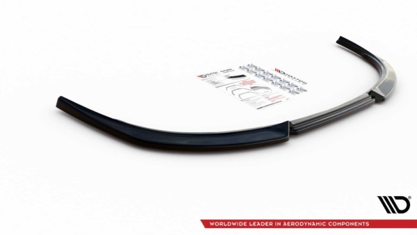 MAXTON DESIGN - Spoiler pod Predný náraznik   Peugeot 207 Sport , Čierny lesk – Obrázok 6