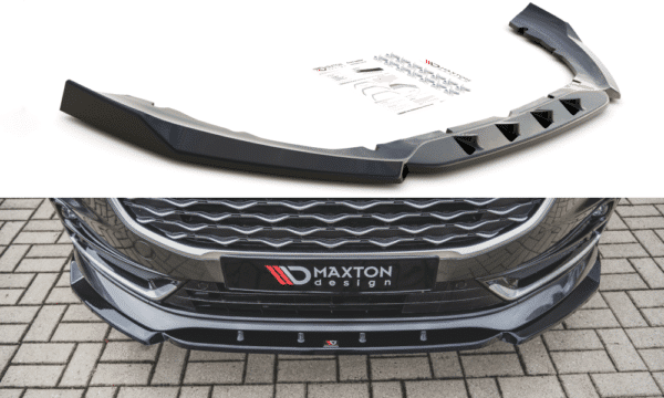 MAXTON DESIGN - Spoiler pod Predný náraznik   Ford S-Max Mk2 Facelift , Čierny lesk