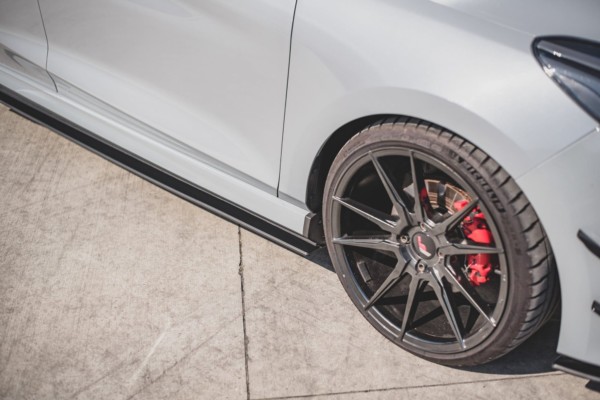 MAXTON DESIGN - Racing Durability Lišty pod prahy Ford Fiesta Mk8 ST / ST-Line , Black – Obrázok 3