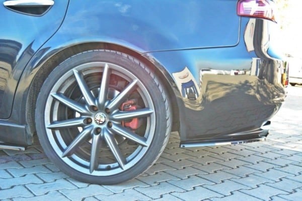 MAXTON DESIGN - Bočné difúzory zadného náraznika ALFA ROMEO 159 , Čierny lesk – Obrázok 2