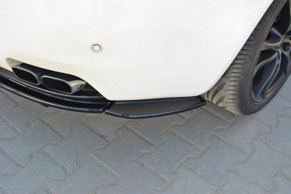 MAXTON DESIGN - Bočné difúzory zadného náraznika Alfa Romeo Brera , Čierny lesk – Obrázok 2