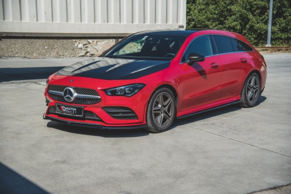 MAXTON DESIGN - Spoiler pod Predný náraznik   V.1 Mercedes-Benz CLA AMG-Line C118 , Čierny lesk 


, – Obrázok 5