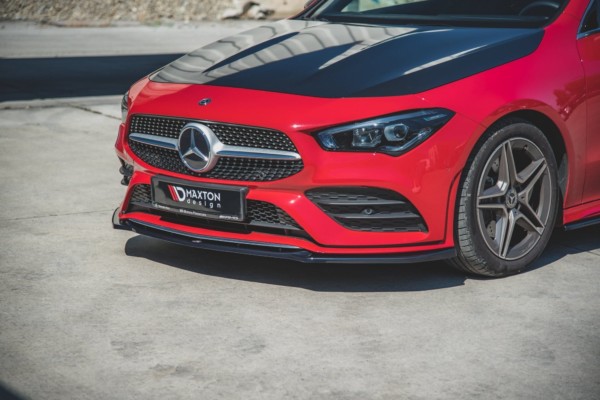 MAXTON DESIGN - Spoiler pod Predný náraznik   V.1 Mercedes-Benz CLA AMG-Line C118 , Čierny lesk 


, – Obrázok 6