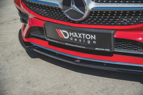 MAXTON DESIGN - Spoiler pod Predný náraznik   V.2 Mercedes-Benz CLA AMG-Line C118 , Čierny lesk 


, – Obrázok 3