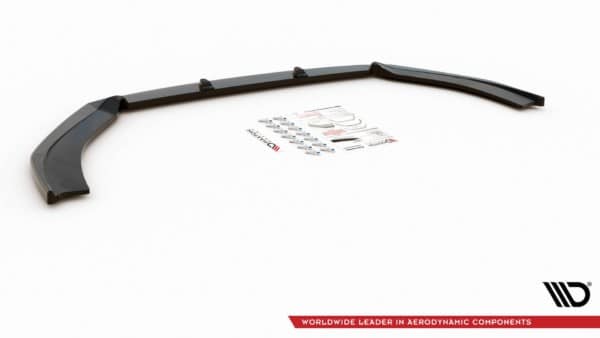 MAXTON DESIGN - Spoiler pod Predný náraznik V.4 Audi RS3 8V FL Sportback , Čierny lesk – Obrázok 7