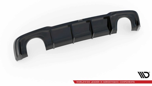 MAXTON DESIGN - Difúzor zadného náraznika  V.2 Audi RS3 8V Sportback Facelift , Čierny lesk  , – Obrázok 8